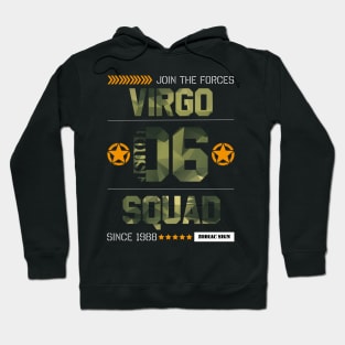 Zodiac Majesty Virgo Squad Camo Hoodie